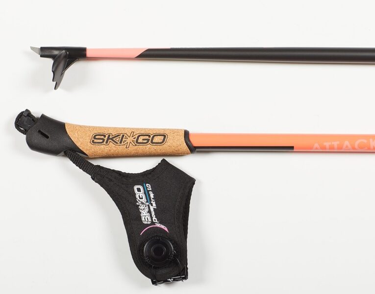 Carbon - SkiGo Attack Series Race 3,0 + Powerstrap 1,0